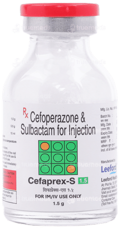 Cefaprex S 1.5 Gm Injection 20 Ml Cefaprex S 1.5 Gm Injection 20 Ml